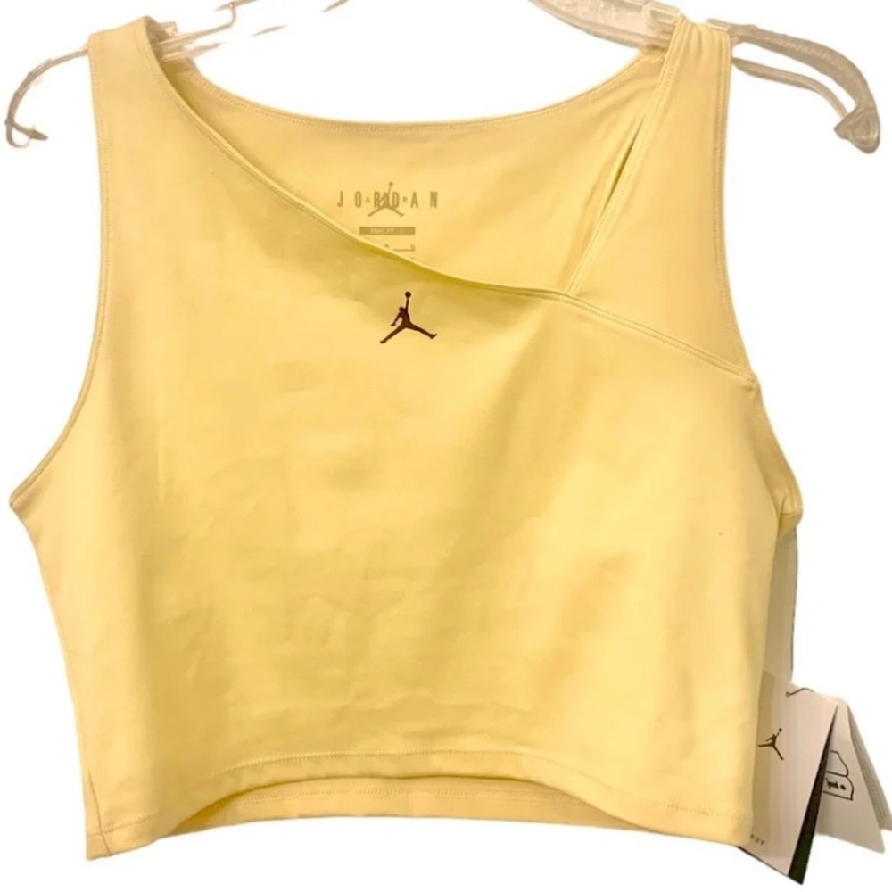 Jordan Exclusive Sample With Tag Sport asymmetrical crop tank